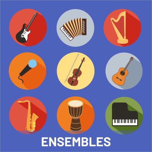 Ensembles mit Schriftzug